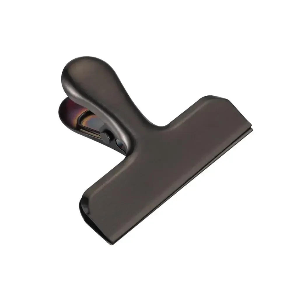 Description Picture 6 of itemStainless Steel Bag Clips Large Golden Metal Air Tight Bag Clip Durable Paper Seal Grip For Coffee Food Bread Bags