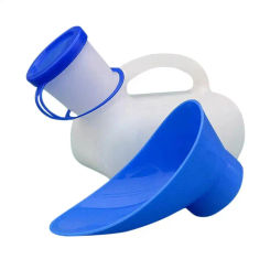 Plastic Portable Urinal Toilet Rescue Aid Bottle Urinal for Unisex Female Male Mobile Toilet Car Travel Journeys Camping