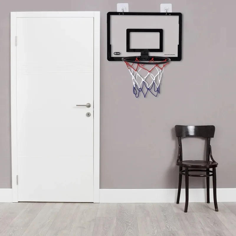 Description Picture 6 of item30cm/11.81in Foldable Basketball Stand Black Red Home Indoor Basketball Stand Wall Mounted Basketball Stand