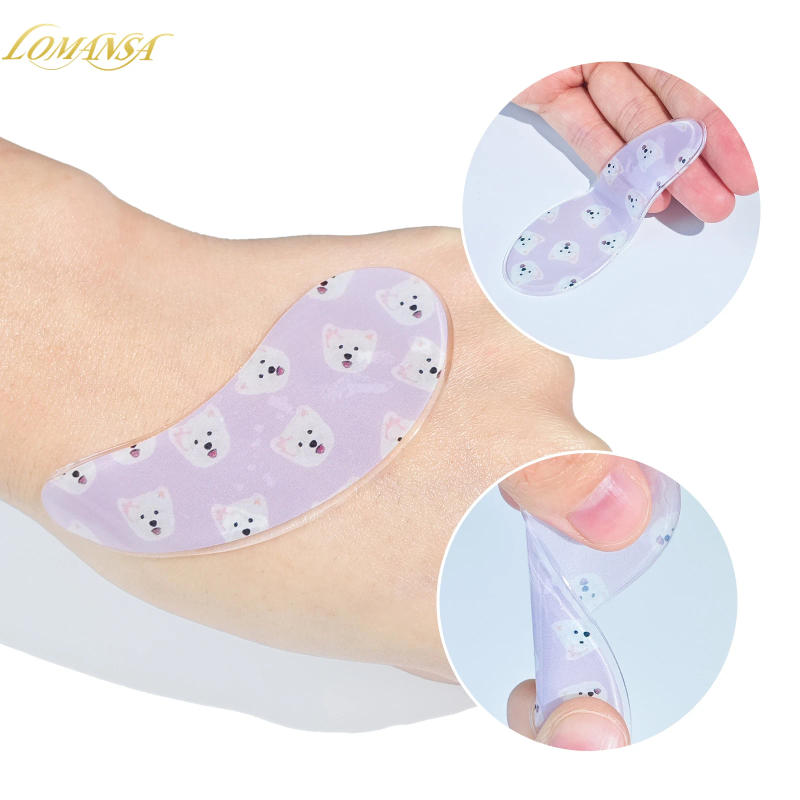 Description Picture 5 of itemLomansa 1 Pair Reusable Silicone Eyelash Pad Lash Extension Patches U-Shaped Design Eyelashes Lift Gel Eye Pads Makeup Tool