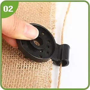 Description Picture 6 of itemShade Cloth Clips Shade Fabric Clamps Accessories Grommets For Net Mesh Cover Sunblock Fabric In Garden Backyard Greenhouse