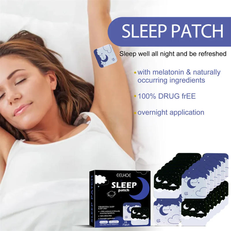 Description Picture 4 of item28pcs Improve Sleep Quality Stickers Herbal Medical Improve Insomnia Stickers Sleeping Patches Relieve Stress Anxiety