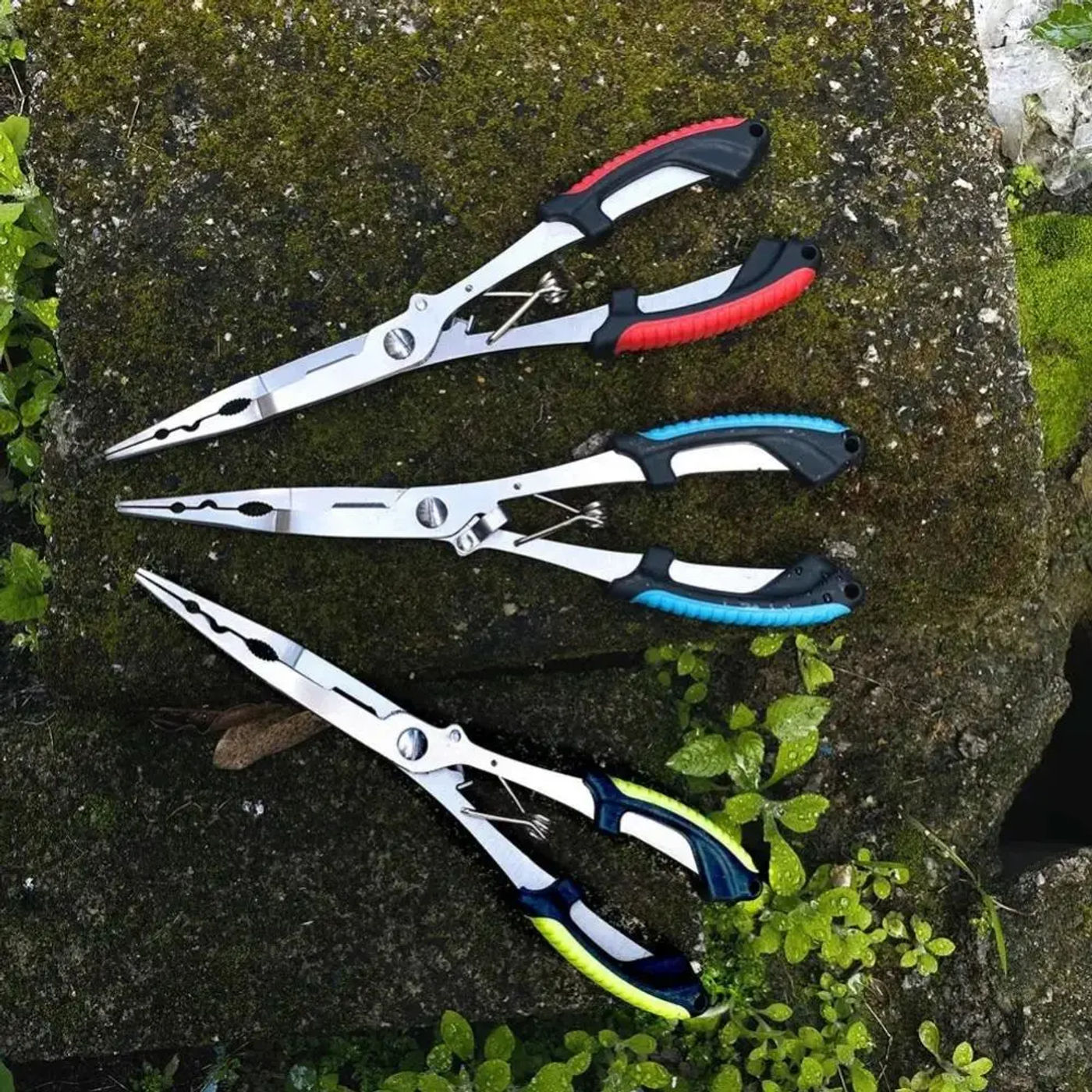 Description Picture 4 of itemLine Cut Fishing Pliers with Rubber Handle Long-billed Fish Mouth Pliers Hook Stainless Steel Anti-slip Luya Pliers