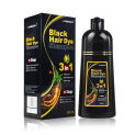 Hair Dye Herbal Brown Hair Dye Hair Dye Shampoo Instant Coloring Shampoo 3 In 1 Natural Black Color for Men Women