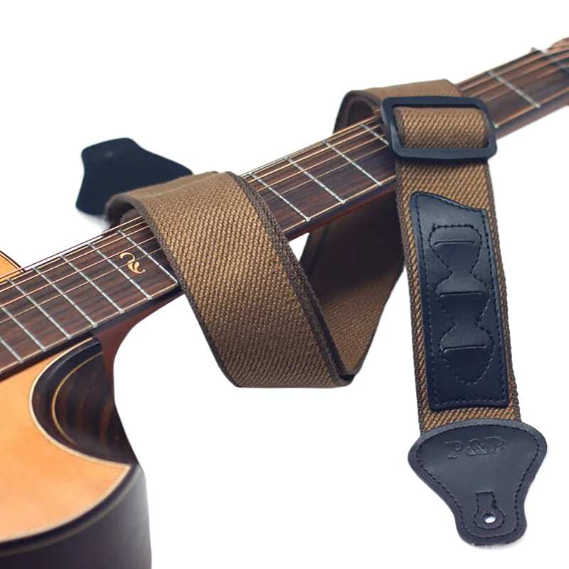 Description Picture 2 of itemGuitar Strap Adjustable Widening Thickening Denim Cotton Guitar Belts For Electric Guitar Bass Ukulele Guitar Accessories
