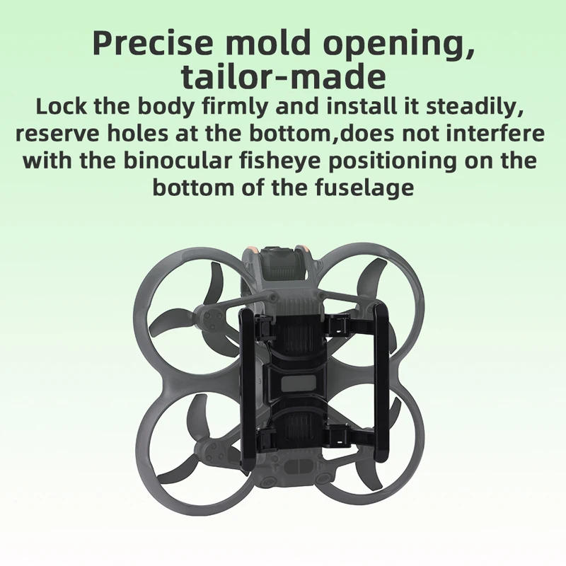 Description Picture 6 of itemSled Landing Gear for DJI AVATA 2 Drone Accessories,Foldable Extended Landing Legs Kit for DJI AVATA 2 Drone Protector
