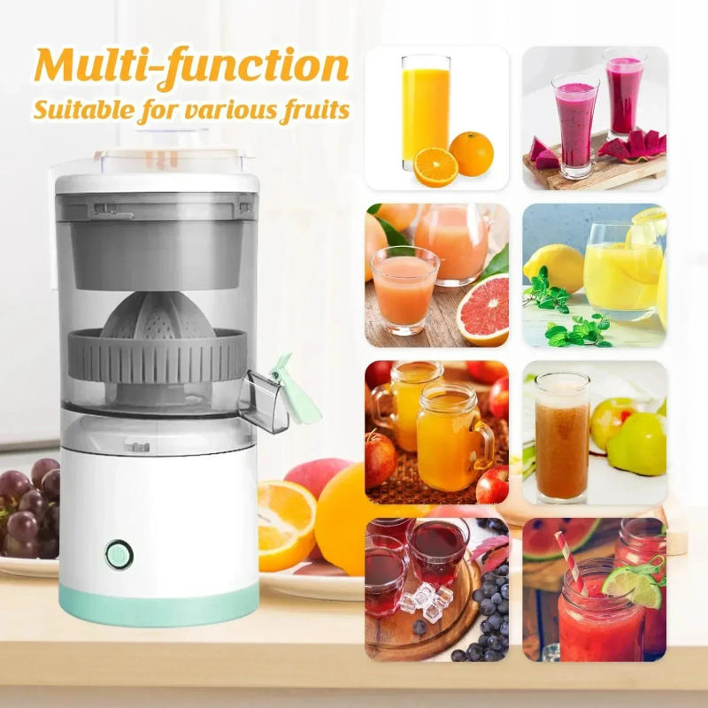 Description Picture 5 of itemElectric Juicer Juice Cup Citrus Orange Lemon Squeezer USB Charging Kitchen Fruit Juicer Blender Fresh Separator Press Machine