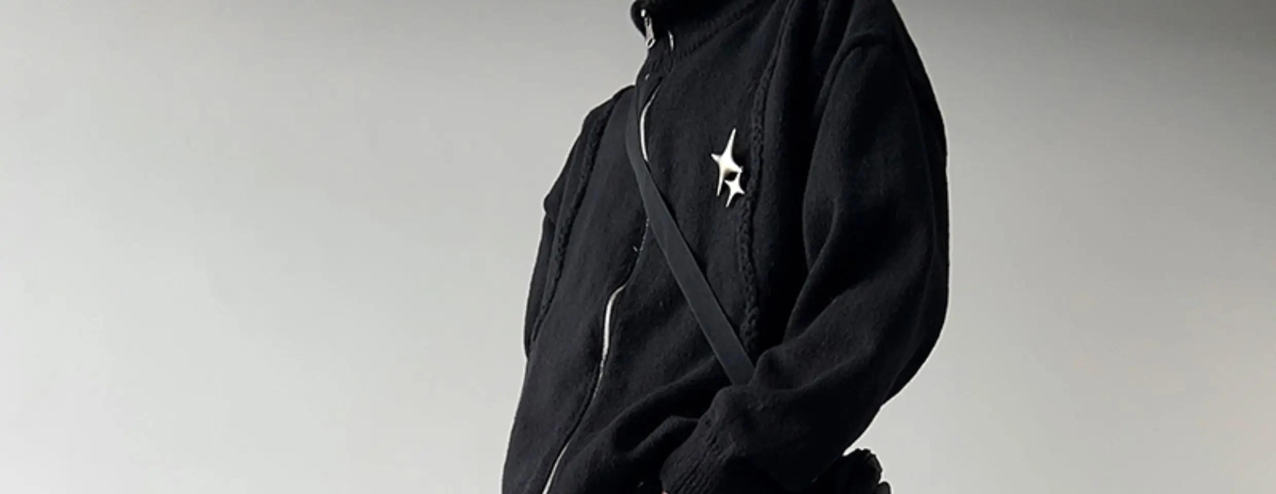 Description Picture 4 of itemAmerican Retro Washed Distressed Jeans Men's High Street Loose Casual Personalized Draped Floor-Mopping Pants Male Clothes