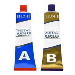 Metal Glue Strong Caster Glue Stainless Steel Aluminum Alloy Metal Repair Heat Resistant Sealant Cold Weld Strong Defect Repair