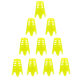 Long 10 Pcs Yellow