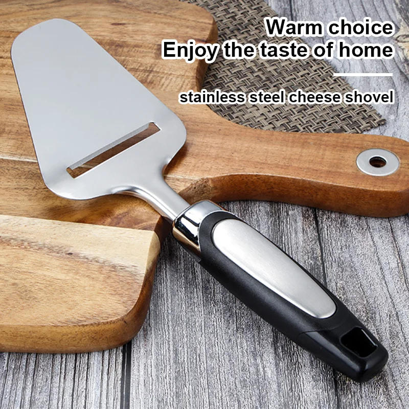 Description Picture 3 of itemCheese Slicer Stainless Steel Heavy Duty Cheese Shaver Shovel Multi-Function Plane Server for Soft Semi-Hard Hard Cheeses Kitche