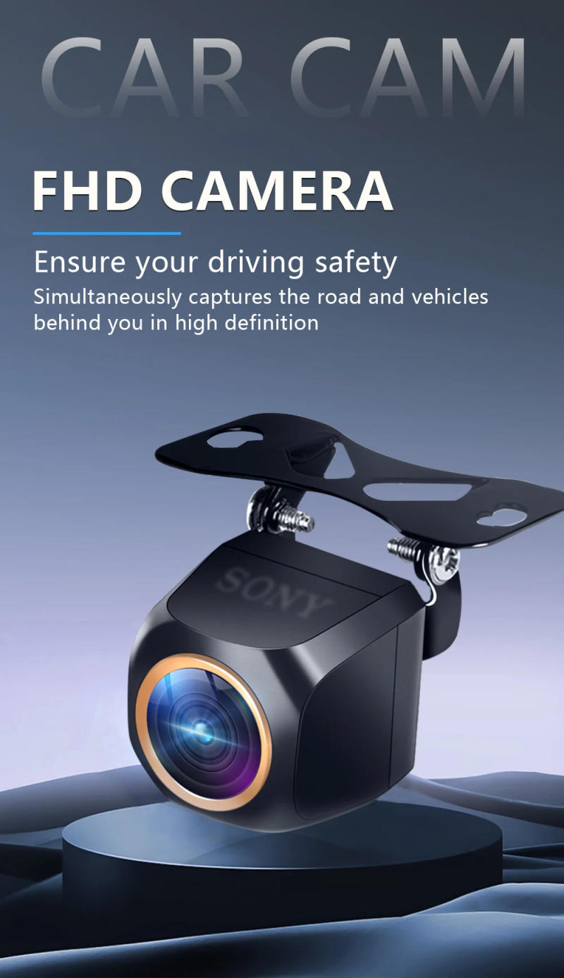 Description Picture 6 of itemAHD 1920x1080P Car Rear View Camera 200° for Fisheye Golden Lens Full HDR Night Vision Vehicle back car reversing Front Camera