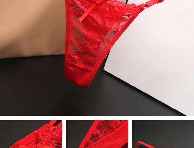 Description Picture 4 of itemMesh Lace Transparent Thong Women Panties Underwear Women Seamless G-String Female Underpants Intimates Lingerie Thong