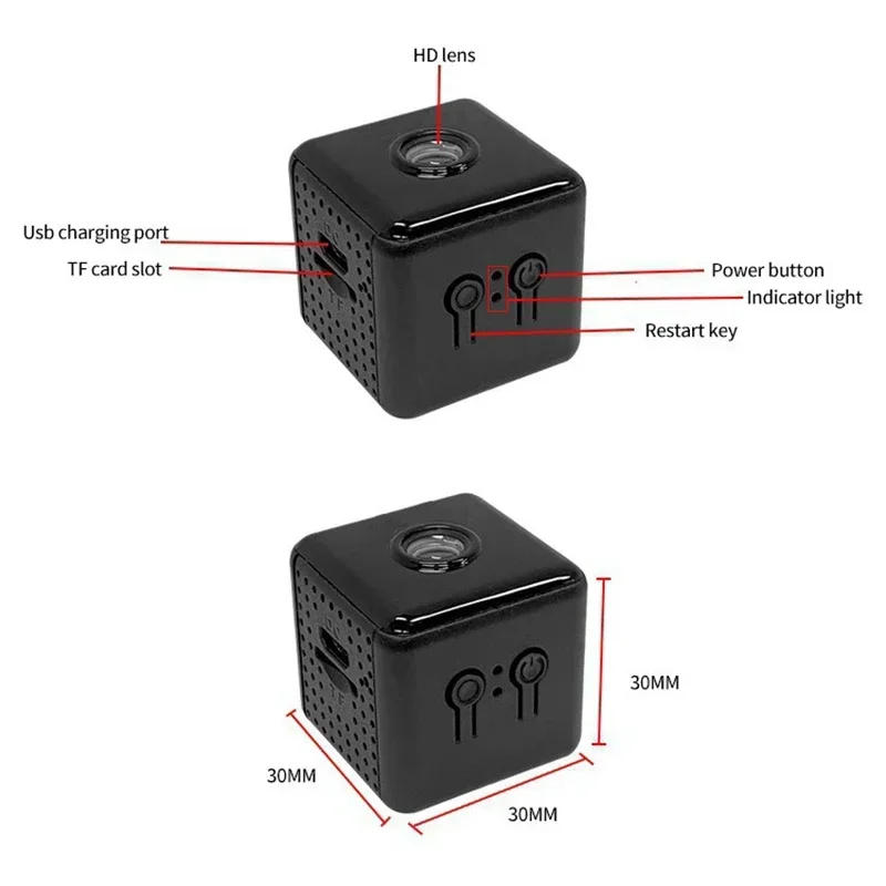 Description Picture 4 of itemXiaomi 1080P Wireless Camera Wifi Remote Monitor Camera Mini Home IP Camera Motion Detection Recorder Super-long Battery Life