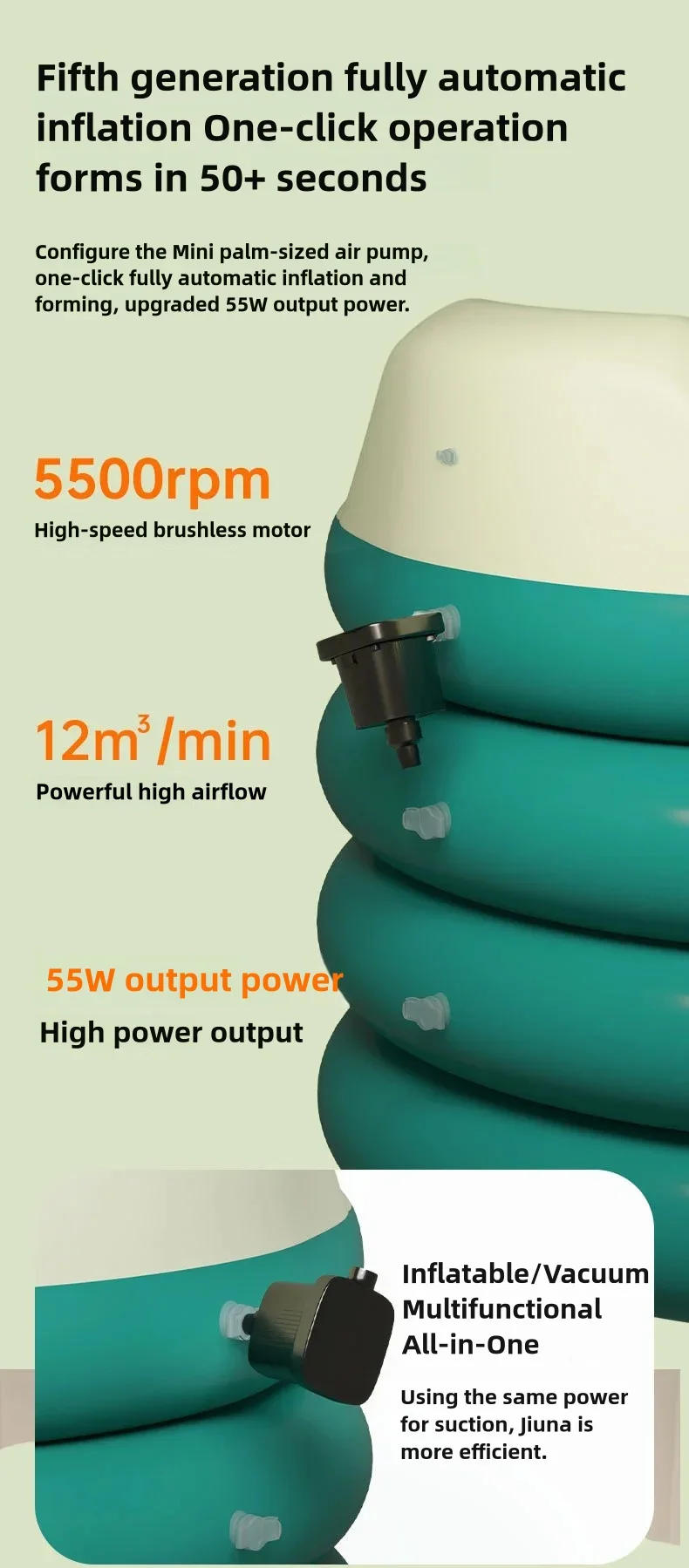 Description Picture 6 of itemBathing Bucket for Adults, Inflatable Bathtub, Thickened and Foldable Full Body Sitting Bathtub Sweat Steaming Medicine Bath