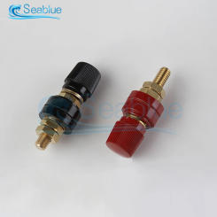 1 Pair 8MM Full Copper Posts 555 Brass Terminal Blocks Power Supply Terminals Welding Machine Inverter Post Connector M8