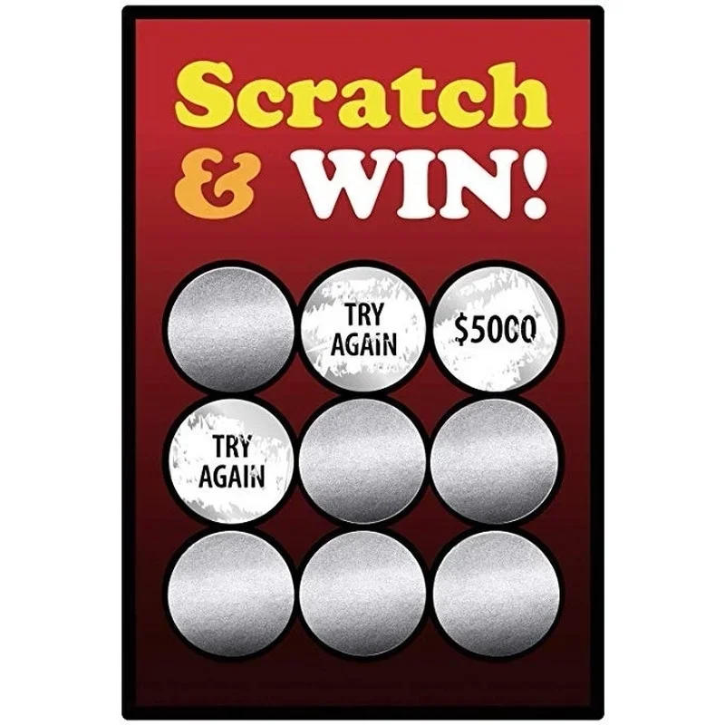 Description Picture 6 of item300pcs/roll  Round Silver Scratch Off Stickers 1 Inch   Labels Sticker for Party Activity Favors Stationery