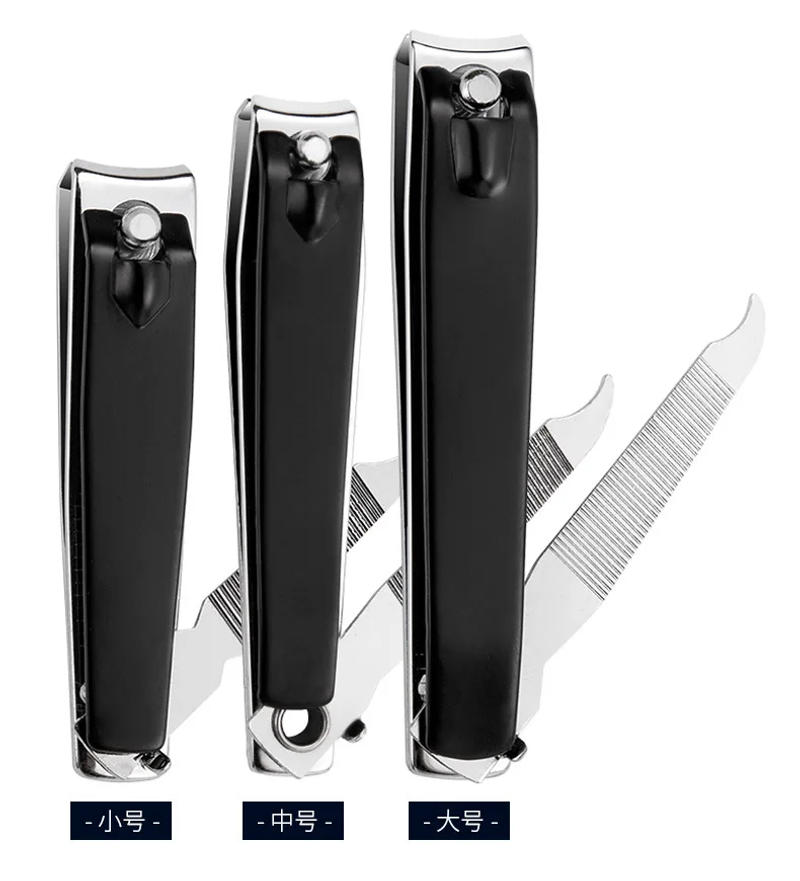 Description Picture 4 of itemStainless Steel Nail Scissors Nail Art Clippers for Manicure Files Cutter Nipper Fingernail Toenail Trimmer Care Pedicure Tools