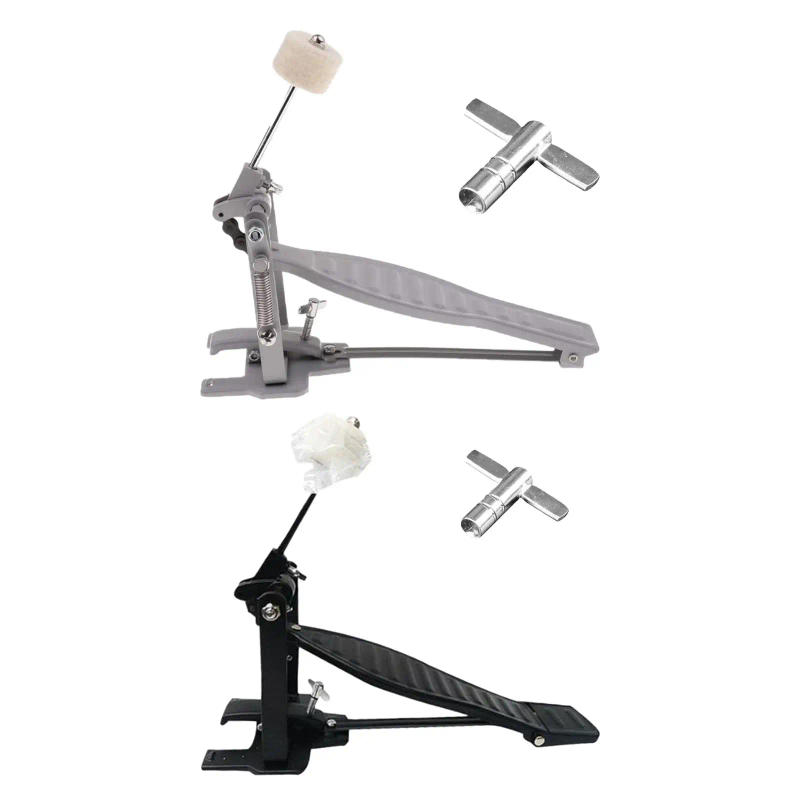 Description Picture 2 of itemSingle Foot Pedal Professional Single Chain Kick Pedal for Acoustic Drum Kits Beginner Pro Drummers Electronic Drums Performance