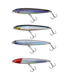 4pcs/set Fishing Lure Pencil Sinking 10cm 24g Bass Fishing Tackle Saltwater Lures Fish Bait Trolling Lure Fishing Accessories