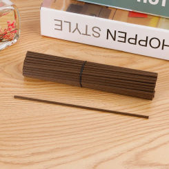 1000pcs D3mm L20/22/25/30cm Brown Fiber Rattan Stick Reed Diffuser Aroma Essential Oil Air Freshener Decorative Home Fragrance