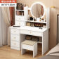 LED White stool