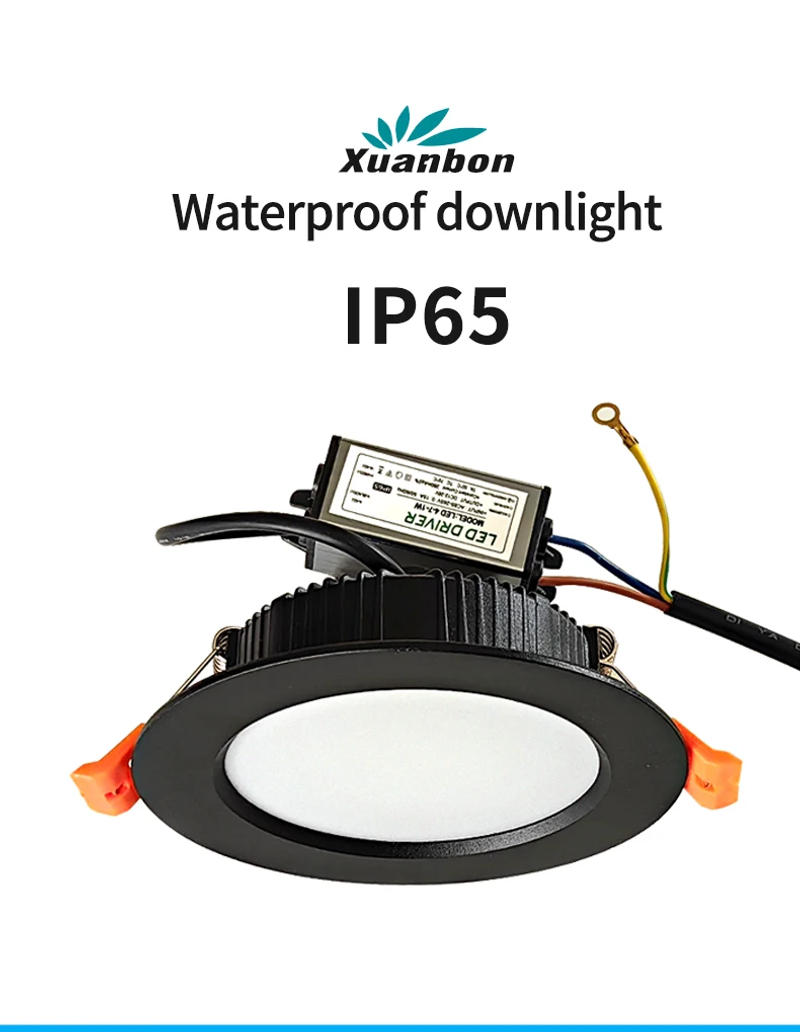 Description Picture 2 of item220V IP65 downlight waterproof DC12V LED ceiling light outdoor spotlights for recessed 3W 5W 12W High brightness lighting