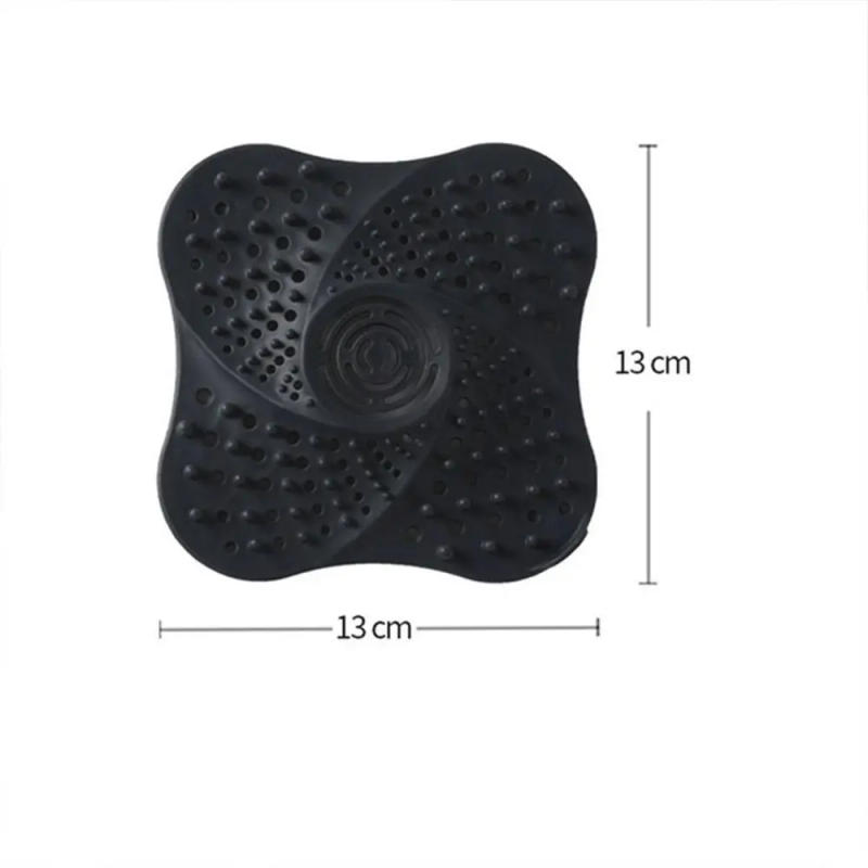 Description Picture 3 of itemAnti-blocking Sink Strainer Square Shape Hair Clean Up Mesh Trap Floor Drain Shower Drain Pad Kitchen Bathroom Accessories