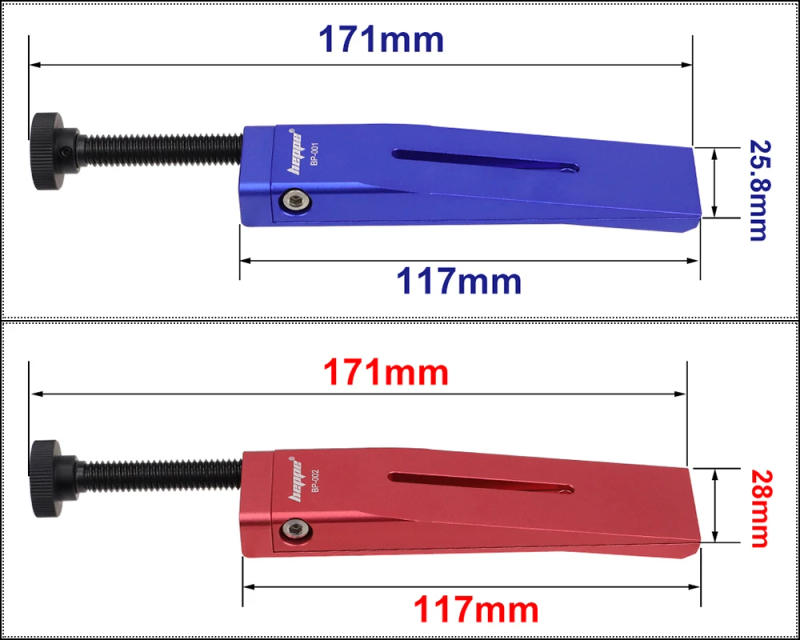 Description Picture 3 of itemHEPPE Bicycle Caliper Piston Resetting Tool Bike Caliper Piston Press Tool for 2-Piston 4-Piston SHIMANO/SRAM Brake Caliper