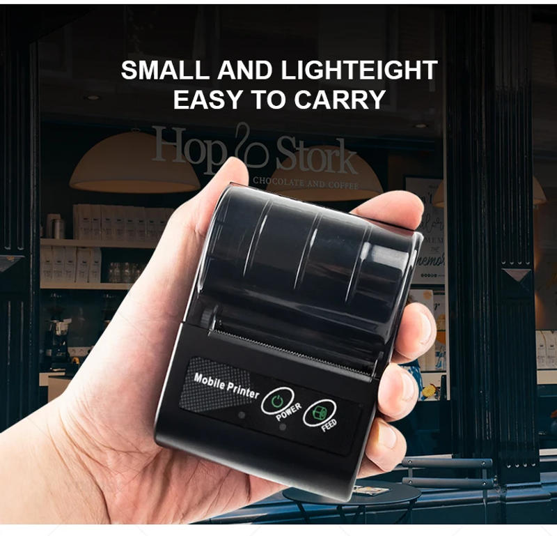 Description Picture 3 of itemMini Portable Printer Thermal Wireless Receipt 58mm Bluetooth Mobile Printer Machine For Small Business Printers For Computers