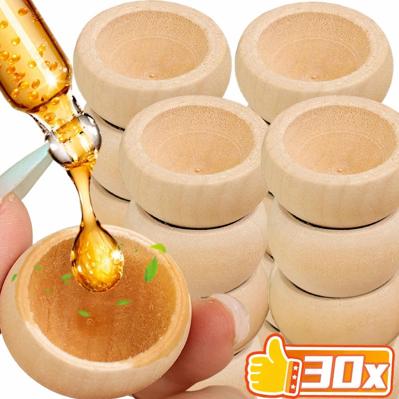 Description Picture 4 of item3/30PCS Wooden Aroma Diffuser Essential Oil Diffuser Fragrance Oil Aromatherapy Diffusers for Car Office Wardrobe Air Freshener