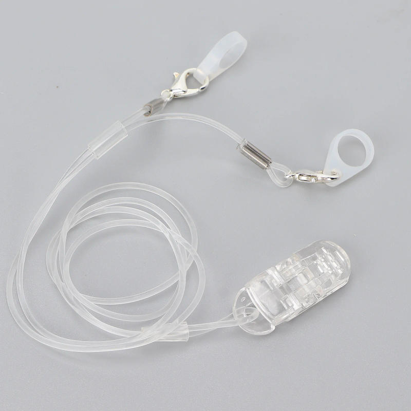 Description Picture 4 of itemHearing Aid Lanyard Hearing Aids Holder Clip Prevent Falling Off Lost Hearing Aids Fixation Lanyard Clip For Seniors Transparent