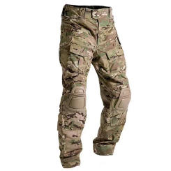 Multicam Camo Tactical Pants Wear-resistant Hiking Pant Paintball Combat Pants with Knee Pads Hunting Clothes Wear-resisting