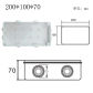 200x100x70mm