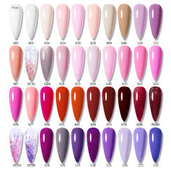 CHUNSHU Nail Gel Polish 10ML Glitter UV LED Varnishes Long Lasting Semi Permanent Nails Art Soak Off Base & Top Coat Lacquer DIY