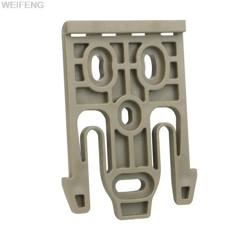 Description Picture 6 of item2/3/5/10PCS Tactical QLS 19 Fork Quick Locking System Kits Release Plate Gun Holster Adapter Waist Paddle Hunting Accessories