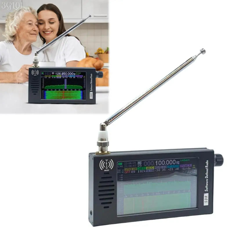 Description Picture 3 of itemDSP SDR Radio Receiver Portable Shortwave Radio Rechargeable Shortwave AM FM DSP Radio with Headphone Antenna Jack for Hiking