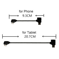 Data Line for DJI Mavic Mini Pro Air Mavic 2 Pro Zoom Drone Accessories Tablet Micro-USB Reverse Type-C Port Cable Connector