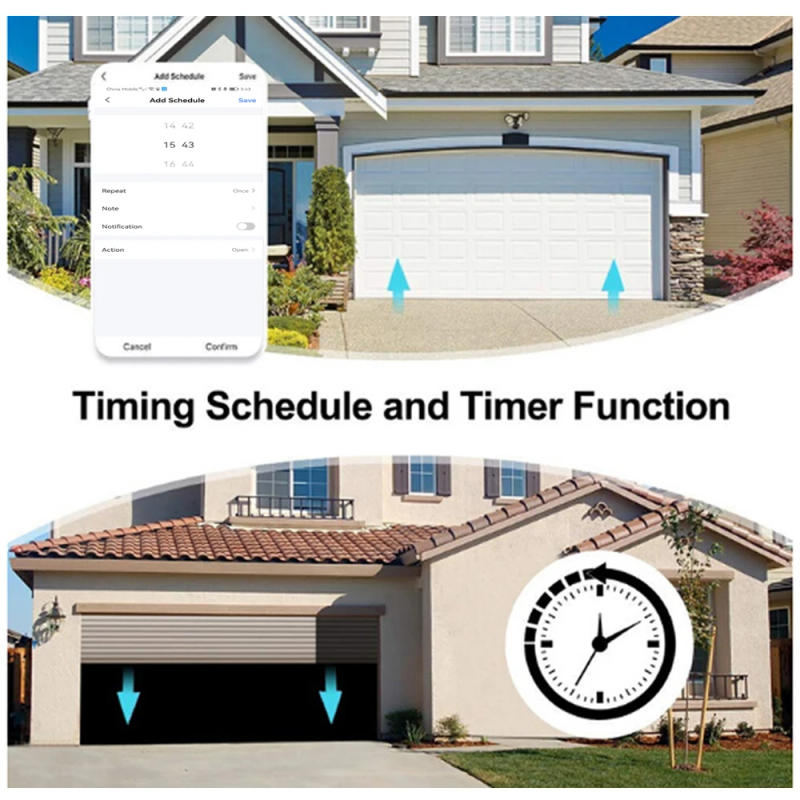 Description Picture 6 of itemTuya Smart WiFi Garage Door Opener Controller Dry Contact with Sensor Kit App Remote Control Timer Supports Alexa Google Home