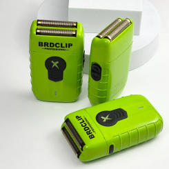 Professional Double Foil Shaver Hair Trimmer Beard trimming Electric Clipper for Man BRDCLIP