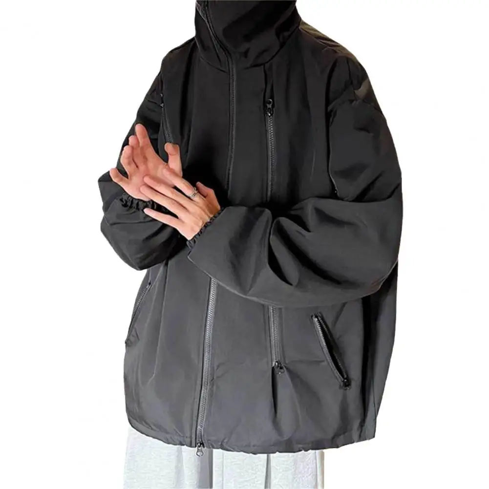 Windproof Hooded Trench