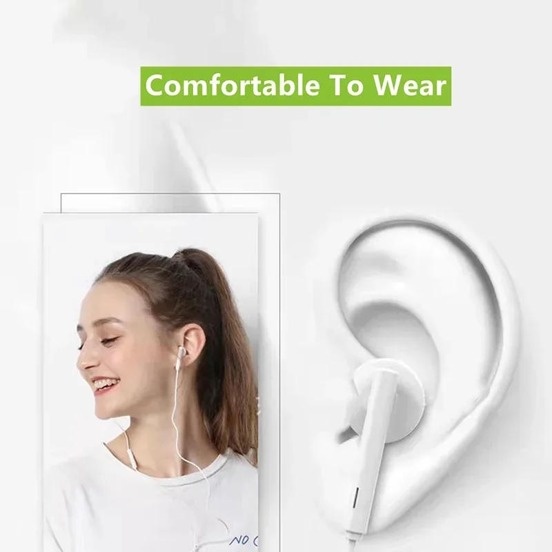 Description Picture 6 of itemFor Apple iPhone 14 Lighting Earphones 13 12 11 Pro Max XR XS X SE 7 8 6 Plus Bluetooth In Ear Wired Earbuds Phone Accessories