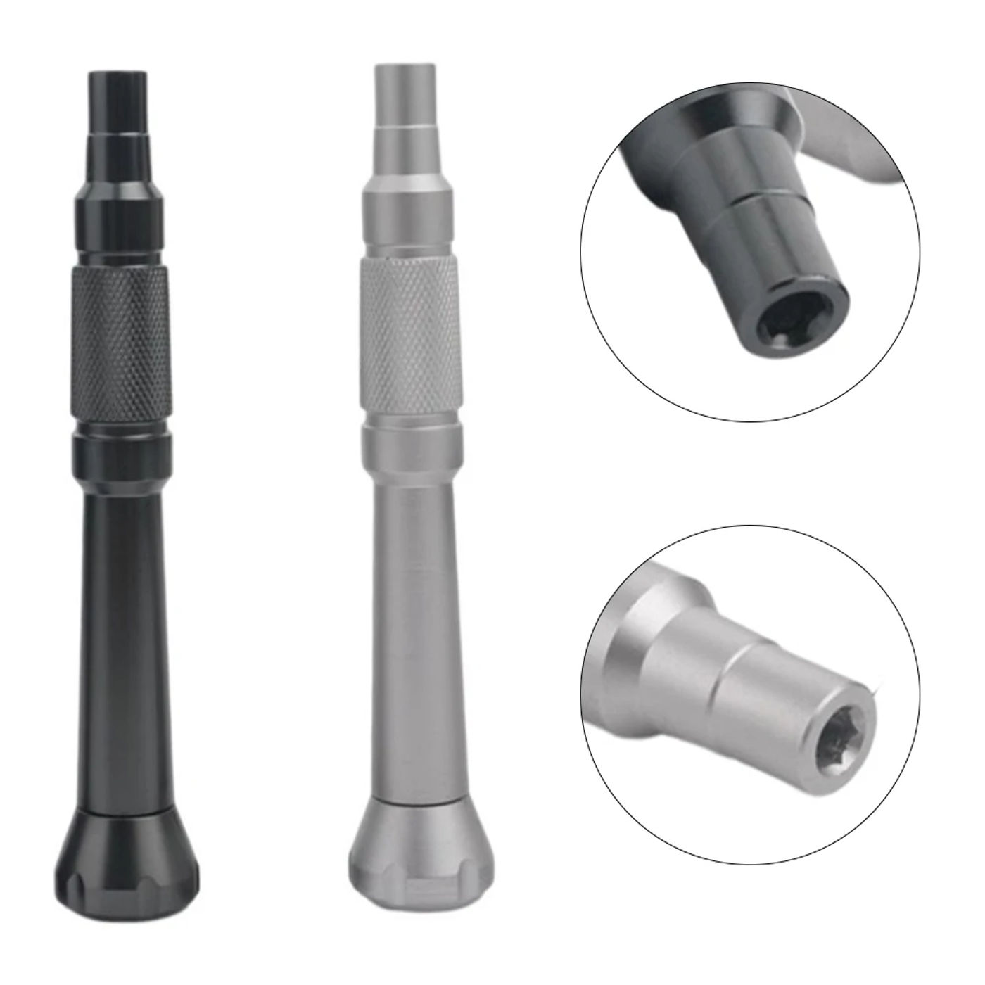 Description Picture 5 of item1pc Precision Magnetic Screwdriver Handle Holder Socket Driver Bit Adapter For 4mm Hexagon Bayonet Bit Repair Hand Tools