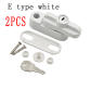 E type white 2pcs