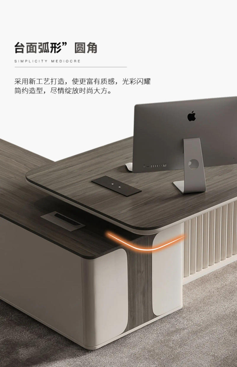 Description Picture 6 of itemOffice Gaming Desk Organizer Conference Desktops Adjustable Desk Manicure Corner Luxury Italian Escritorios De Oficina Furniture