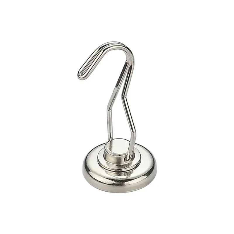 Description Picture 4 of item360 Degrees Rotating Magnetic Hook Strong Power Hooks Magnet Super Punch-free Self-adhesive Key Hanger Wall Magnetic Key Holder