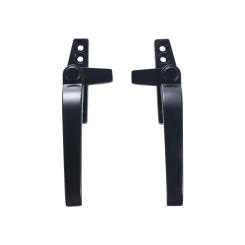 With Lock Window Handle Professional Open Door Right/Left Hand Window Lock Handle Black/White Easy Installation Casement
