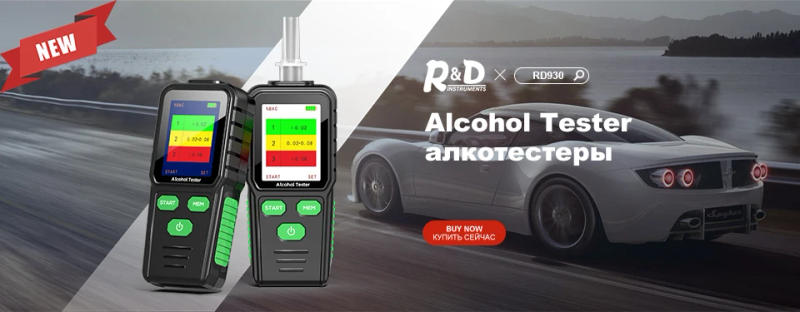 Description Picture 2 of itemR&D RD900 Alcohol Tester Rechargeable Digital Breath Tester Breathalyzer Gas Alcohol Detector for Personal & Professional Use