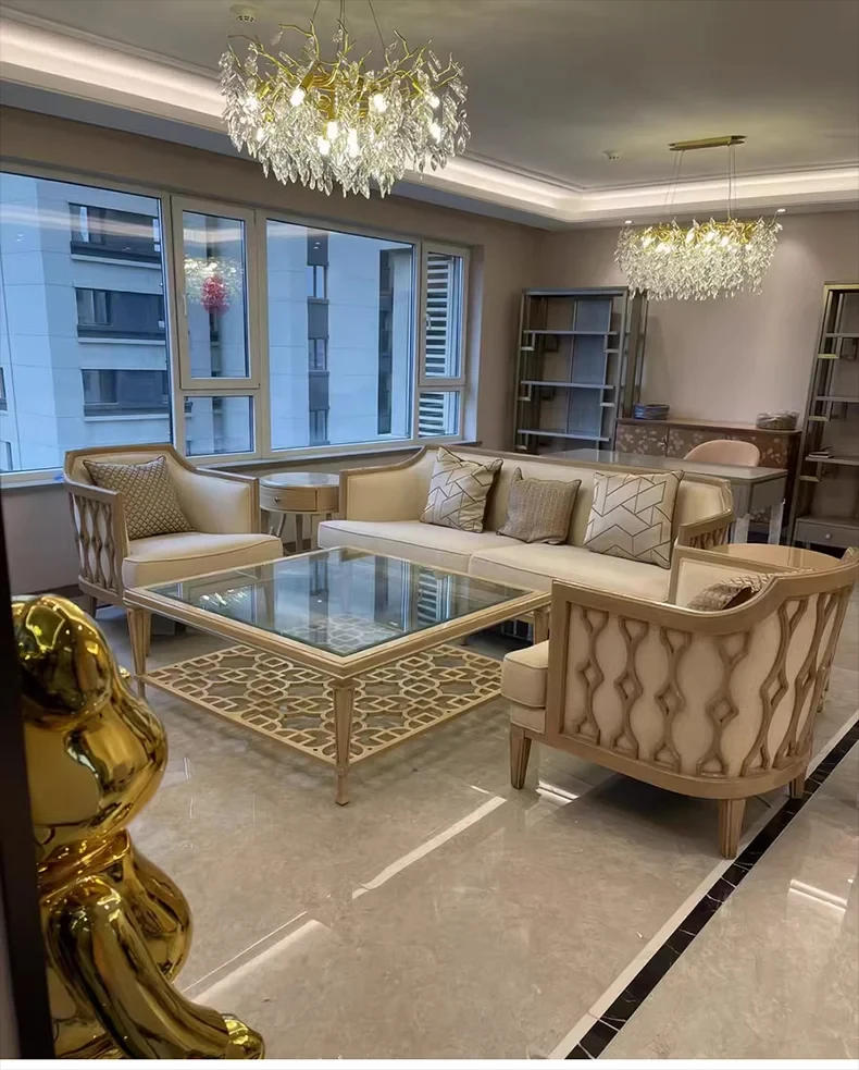 Description Picture 5 of itemModern Luxury Crystal Branches Ceiling Chandelier Living Dining Room Led  Pendant Lights Bedroom Crystal Hanging Lamp Fixture