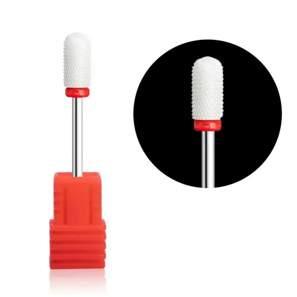 Description Picture 4 of item1Pcs Ceramic Milling Cutter Nail Drill Bits Electric Manicure Drills Pedicure Mill Bits Machine Files Nail Art accessories Tool